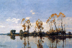 Cornelis Vreedenburgh - Trees At The Waal
