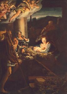 Antonio Allegri Da Correggio - Adoration of the Shepherds (The Holy Night)
