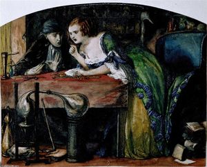 Dante Gabriel Rossetti - The Laboratory