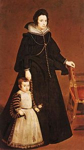 Diego Velazquez - Dona Antonia de Ipenarrieta y Galdos and her Son