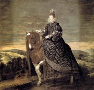 Diego Velazquez - Portrait of Queen Margaret of Austria