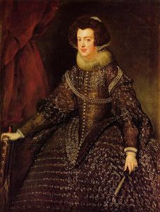 Diego Velazquez - Queen Isabella of Spain wife of Philip IV