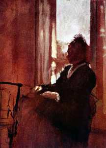 Edgar Degas - Woman at a Window