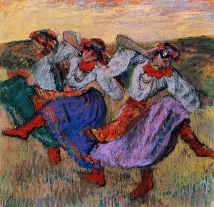 Edgar Degas - Russian Dancers