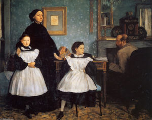 Edgar Degas - The Belleli Family