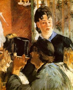 Edouard Manet - The waitress Bocks