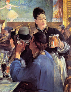 Edouard Manet - Corner of a Cafe-Concert