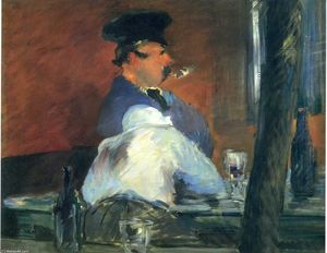 Edouard Manet - In the bar --Le Bouchon--