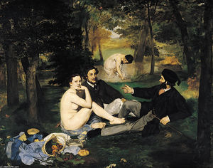Edouard Manet - The Luncheon on the Grass - (Buy fine Art Reproductions)