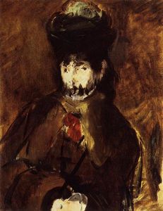 Edouard Manet - A veiled young woman