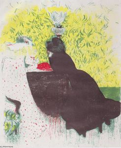 Jean Edouard Vuillard - The two sisters