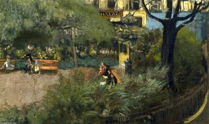 Jean Edouard Vuillard - Square Berlioz (La Place Vintimille)