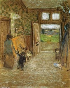 Jean Edouard Vuillard - The Vestibule at Saint Jacut de la mer
