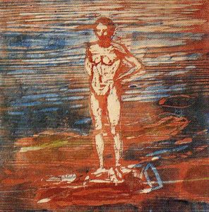 Edvard Munch - Man Bathing