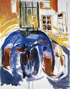 Edvard Munch - Self-Portrait During Eye Disease II.