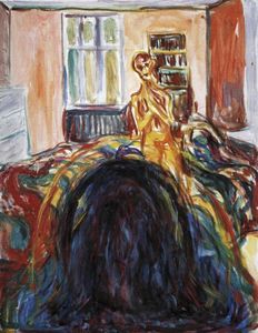 Edvard Munch - Self-Portrait During the Eye Disease I