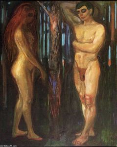 Edvard Munch - Adam and Eve