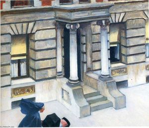 Edward Hopper - New York Pavements,