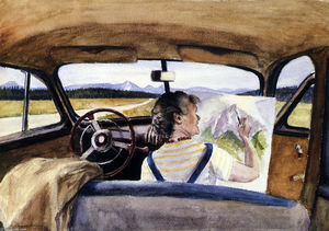 Edward Hopper - Jo In Wyoming