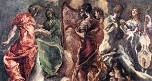 El Greco (Doménikos Theotokopoulos) - Concert of Angels