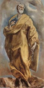 El Greco (Doménikos Theotokopoulos) - St. Peter