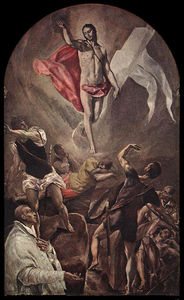 El Greco (Doménikos Theotokopoulos) - Resurrection