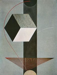  Paintings Reproductions Proun 99, 1924 by El Lissitzky (1890-1941, Russia) | WahooArt.com