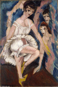 Ernst Ludwig Kirchner - Dancer