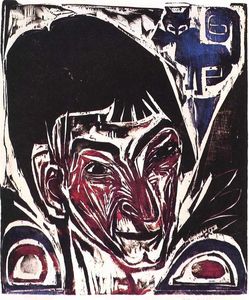 Ernst Ludwig Kirchner - Portrait of Otto Mueller