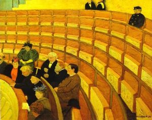Felix Vallotton - The Third Gallery at The Theatre