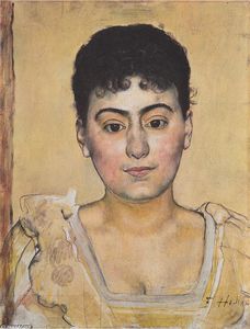 Ferdinand Hodler - Portrait of Madame de R.