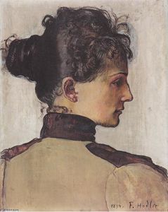 Ferdinand Hodler - Portrait of Berthe Jacques