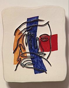 Fernand Leger - Face with both hands