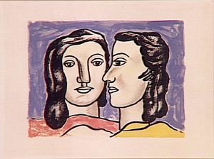 Fernand Leger - The two faces