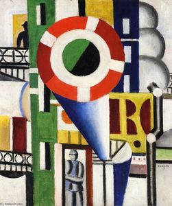 Fernand Leger - A Disc in the City