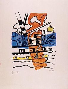 Fernand Leger - The tug
