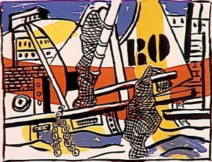 Fernand Leger - The Port of Trouville
