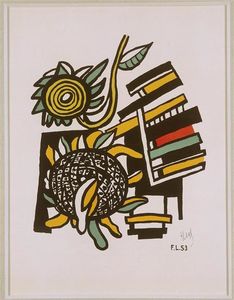 Fernand Leger - Both Sunflowers (Sunflowers)