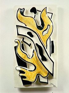 Fernand Leger - The yellow flame