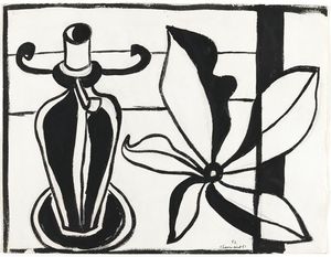 Fernand Leger - Flower lamp