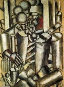 Fernand Leger - Soldier with a pipe