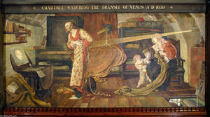 Ford Madox Brown - Crabtree watching the Transit of Venus in 1639