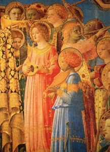 Fra Angelico - Coronation of the Virgin (detail)