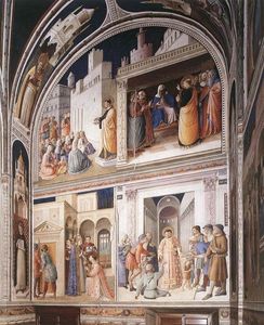 Fra Angelico - Scenes from the Lives of Sts Lawrence and Stephen