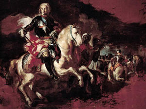 Francesco Solimena - Triumph of Charles III at the Battle of Velletri