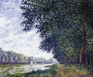 Francis Picabia - Banks of the Orne at Benouville
