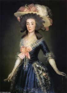 Francisco De Goya - Duchess Countess of Benavente
