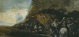 Francisco De Goya - Promenade of the Holy Office