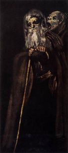 Francisco De Goya - Two Monks