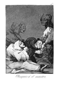 Francisco De Goya - A Gift for the Master